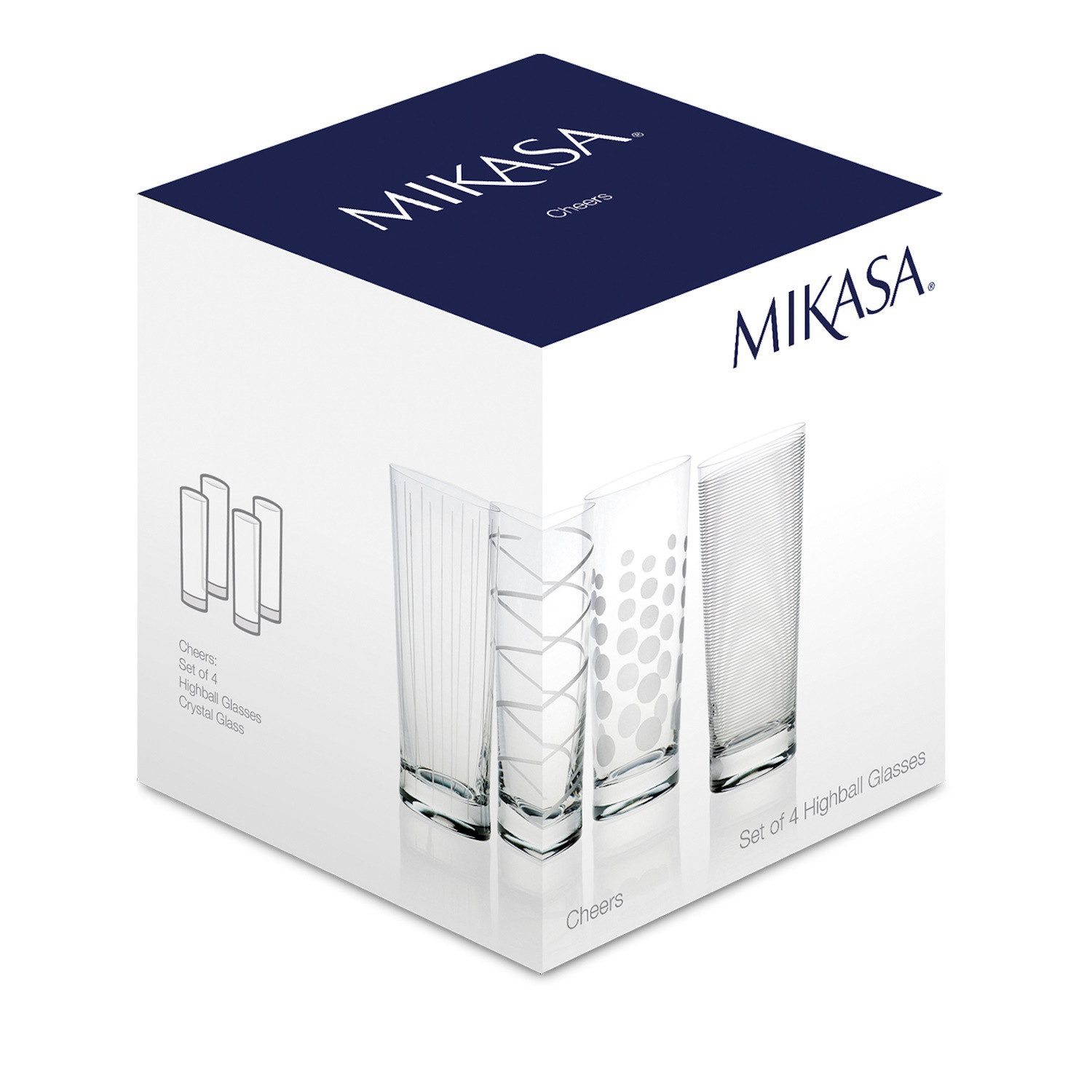 Creative Tops Glas Mikasa Cheers, Glas, Spülmaschinengeeignet