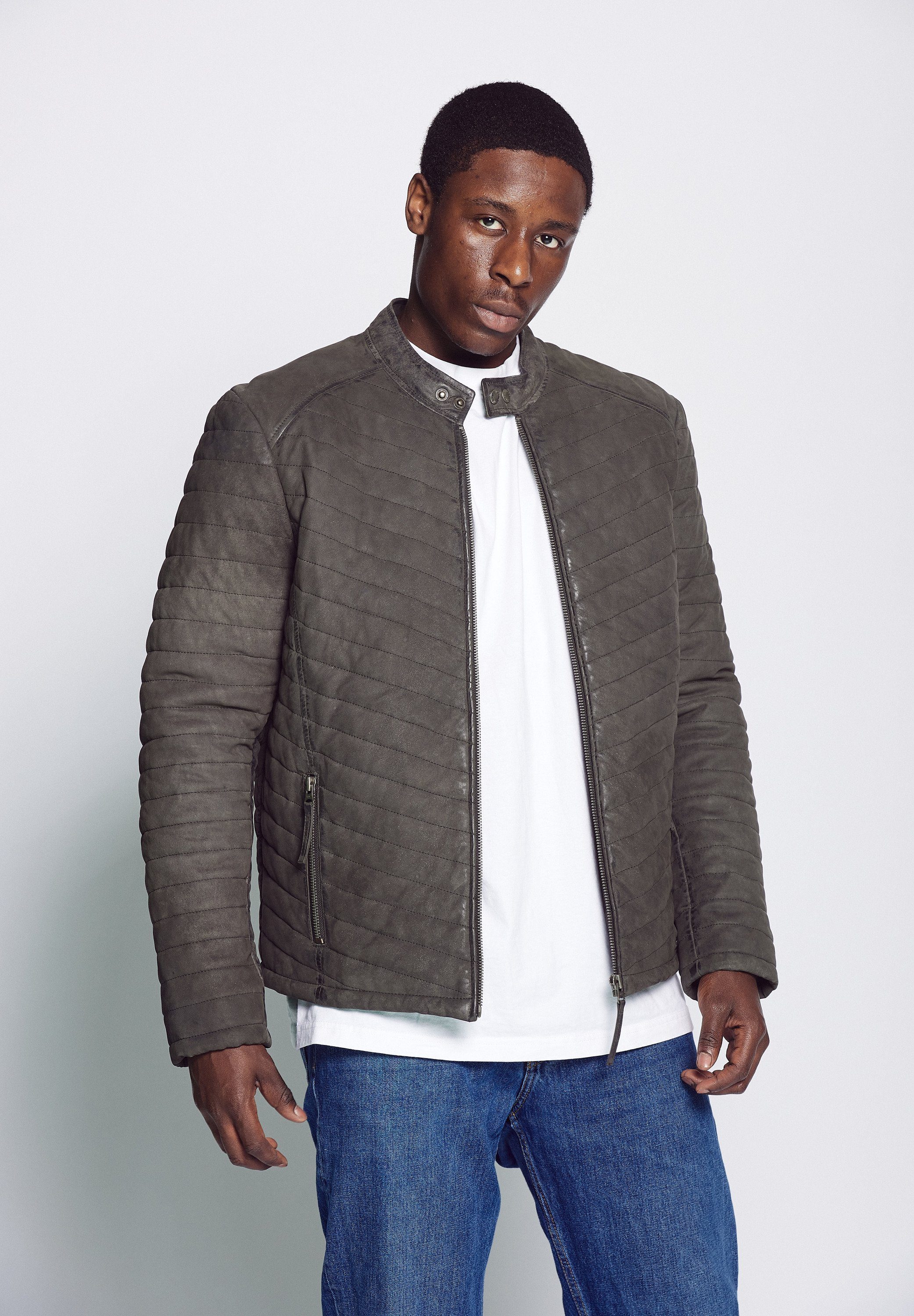 MUSTANG Lederjacke Jemo