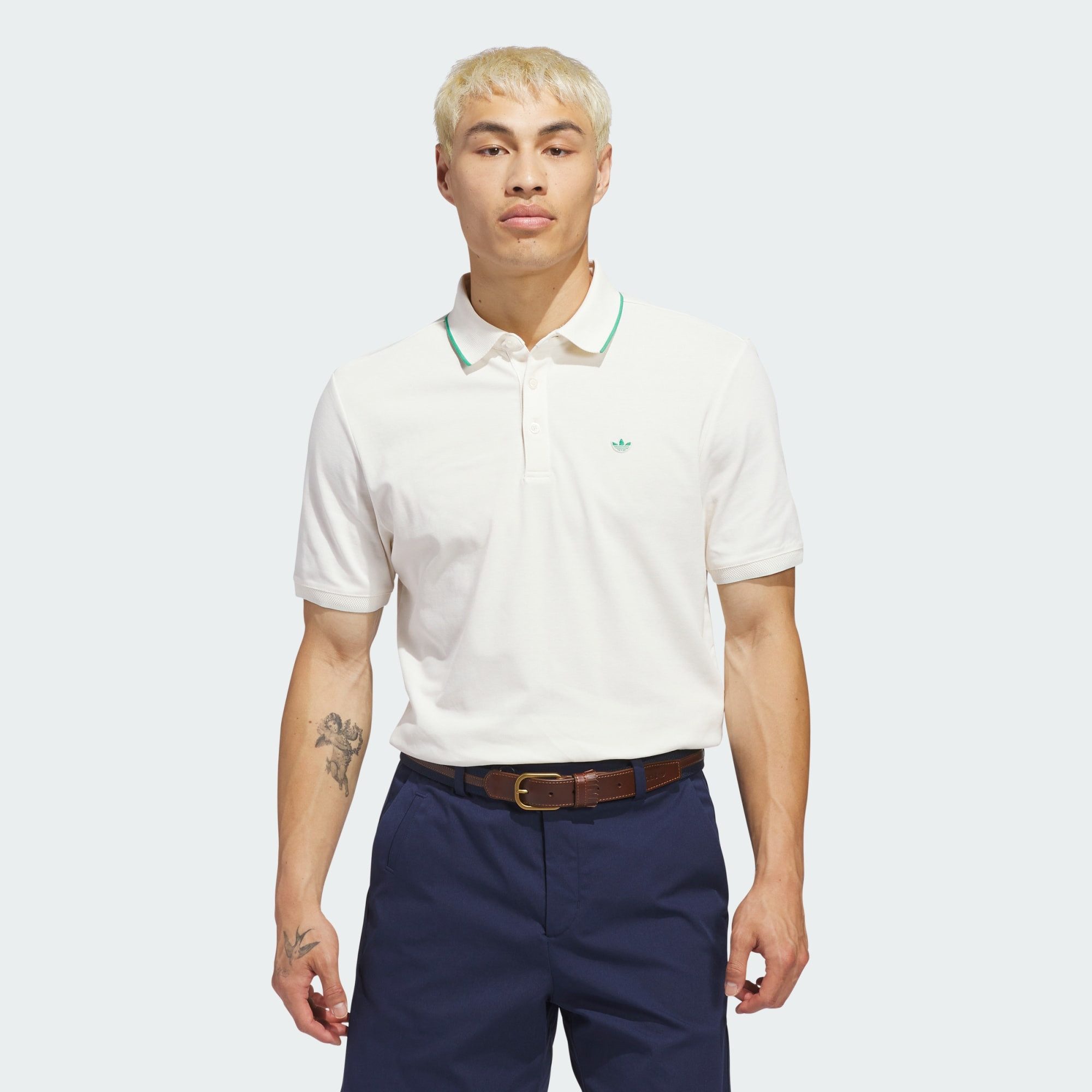 adidas Performance Poloshirt ORIGINALS TWISTKNIT TREFOIL POLOSHIRT (1-tlg)