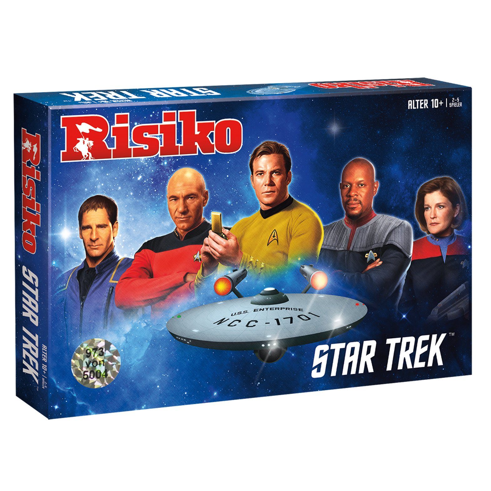 Winning Moves Spiel Risiko Star Trek Strategie Spiel, Brettspiel