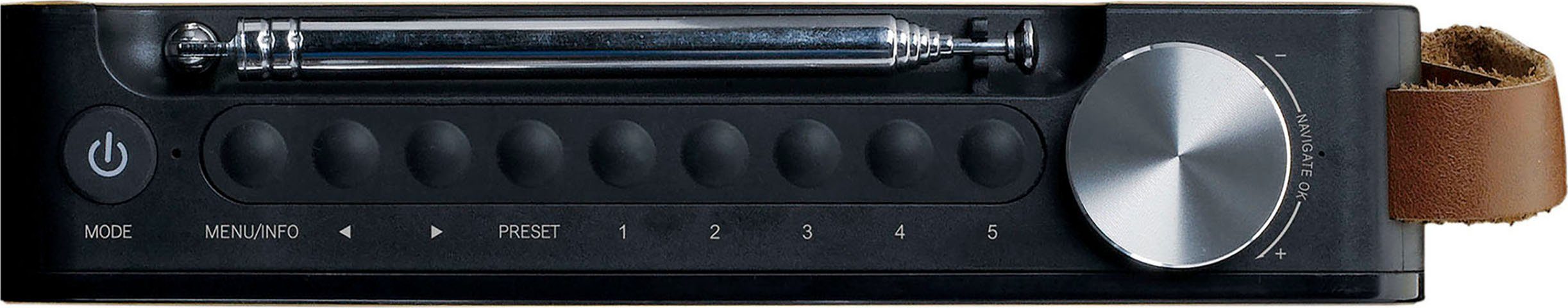 Lenco PDR-040 Digitalradio (DAB) (DAB) (Digitalradio Schwarz