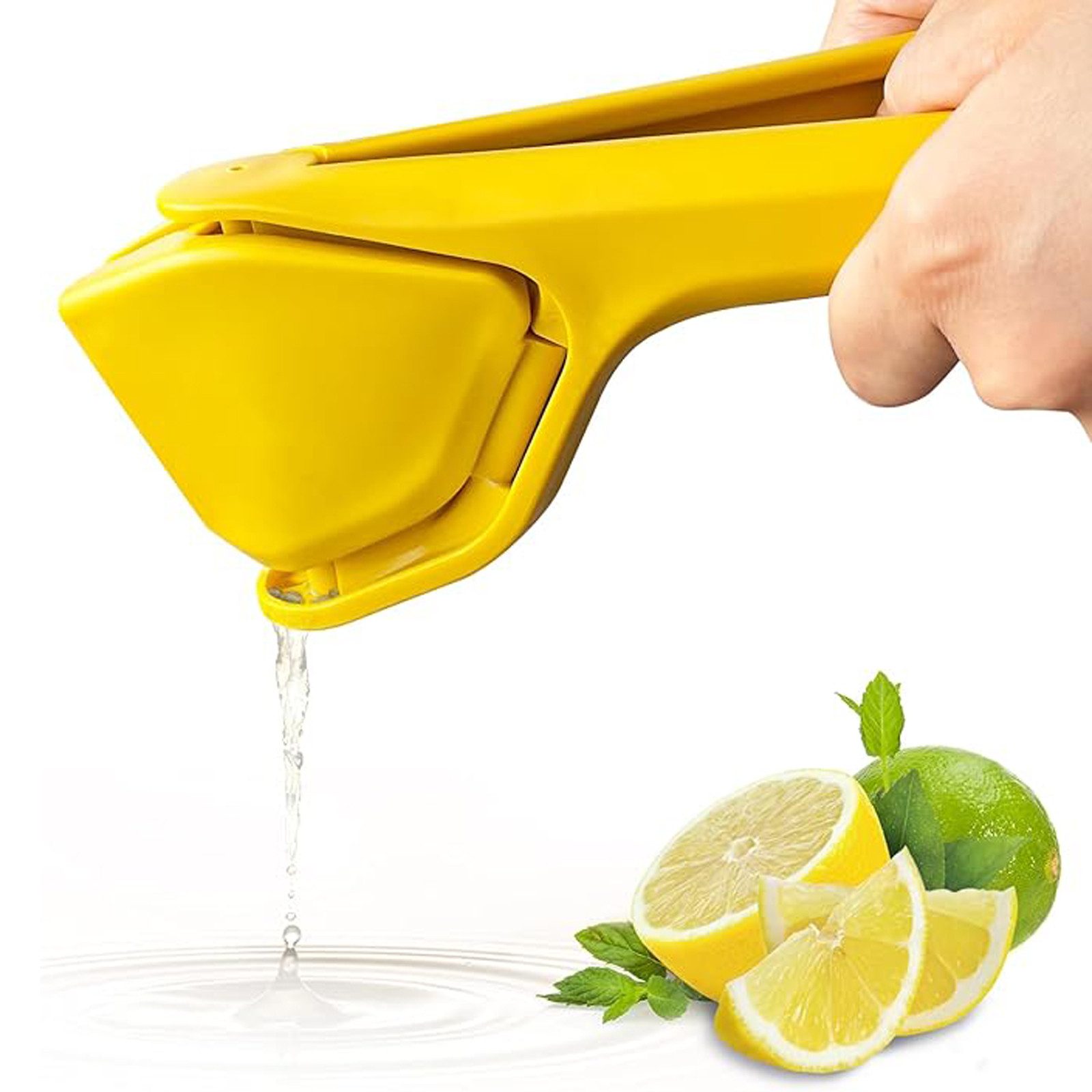 STILVORA Zitruspresse Manuelle Obstpresse Handpresse Saftpresse für Obst,Zitrone, Manueller Entsafter Fruchtpresse Extrahieren von Fruchtfleisch Säften