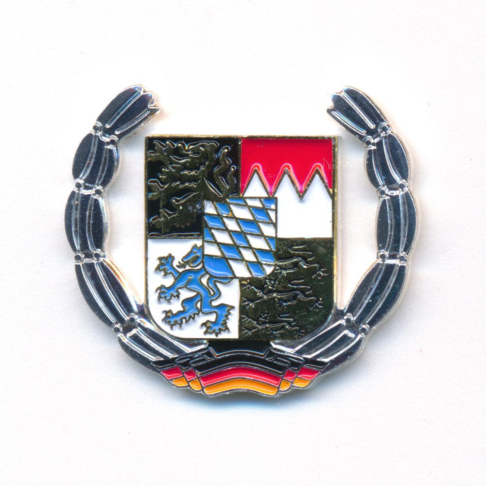 hegibaer Anstecknadel Freistaat Bayern Wappen München Deutschland Flagge Pin Anstecker 0909 (1-tlg), echt edel
