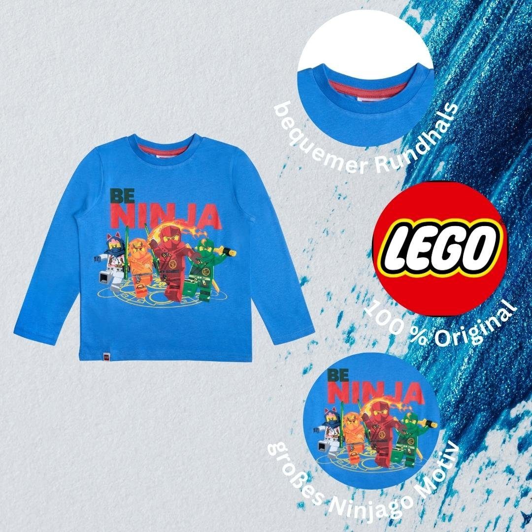 LEGO® Langarmshirt LEGO Ninjago Langarmshirt Jungen