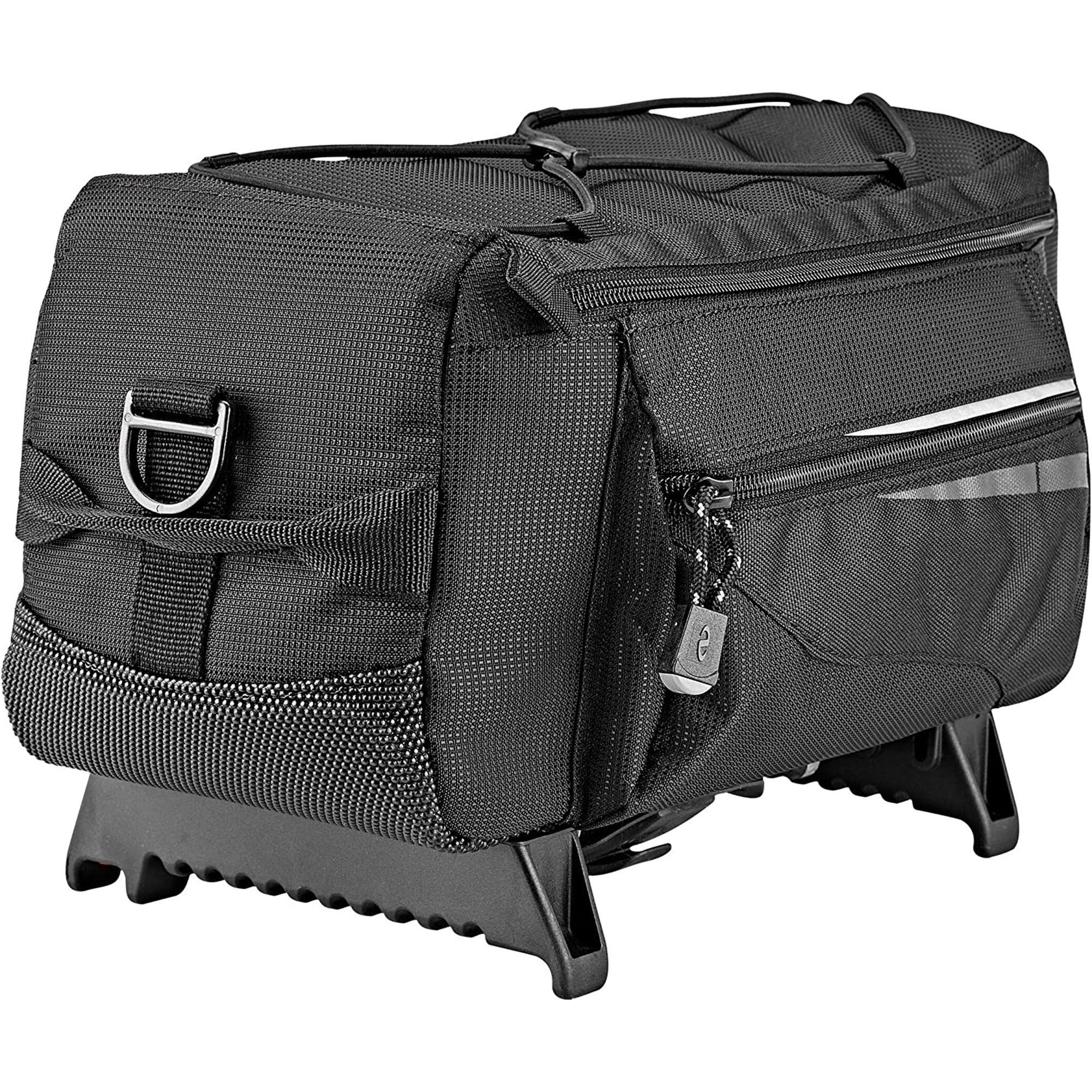 NORCO Fahrradkorb Ohio (1-tlg), Fahrrad Gepäckträgertasche Tasche hinten für E Bike KLICKfix