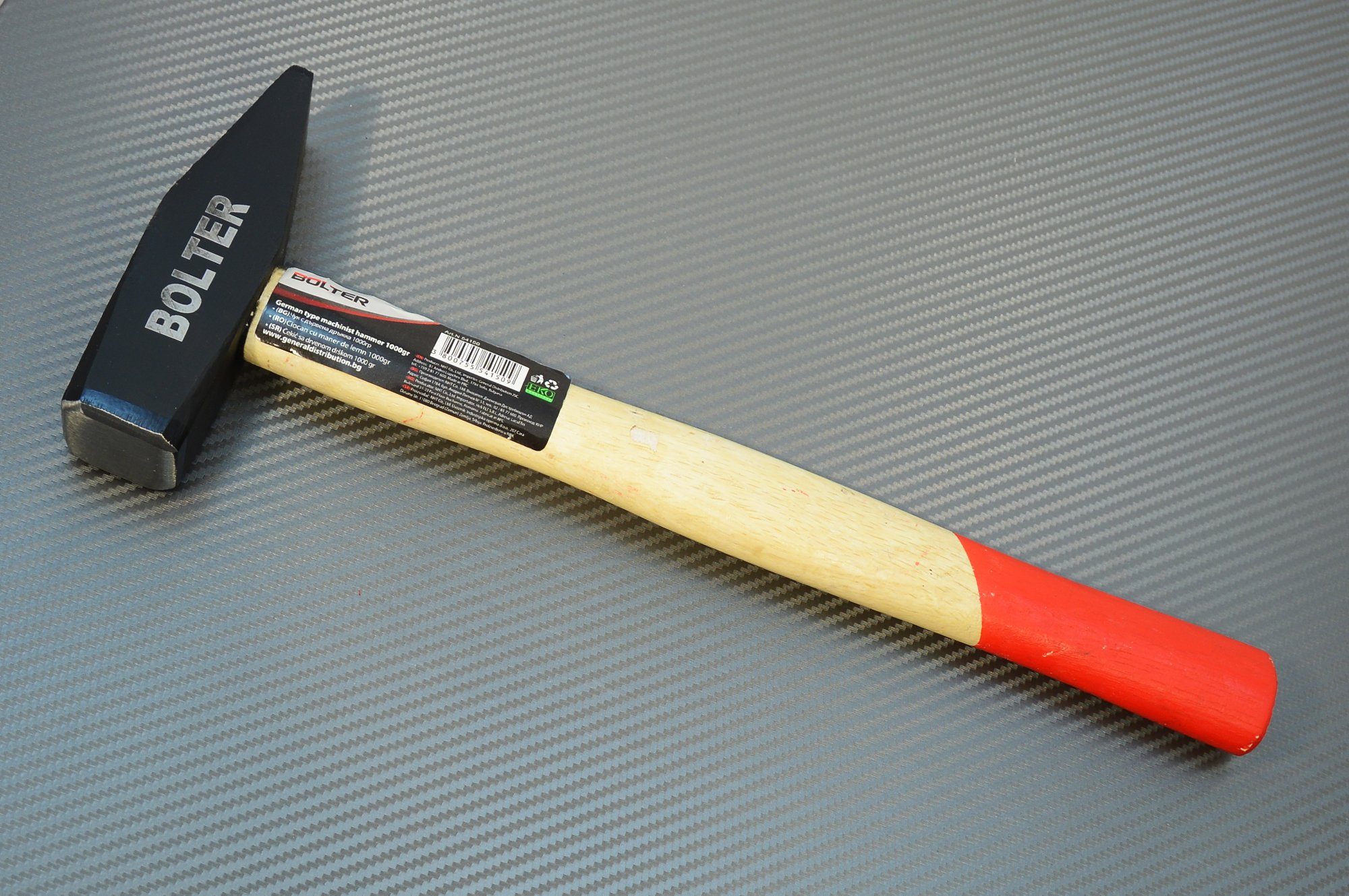Bolter Hammer Schlosserhammer mit Holzstiel günstig online kaufen