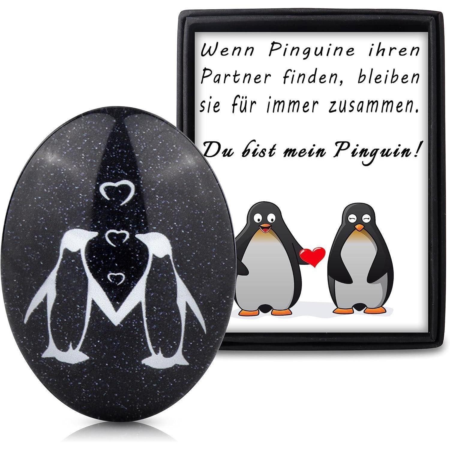 Rebundex Tierfigur Pinguin Partner Geschenk Liebe Treue Ewige Verbundenheit Hochzeitstag