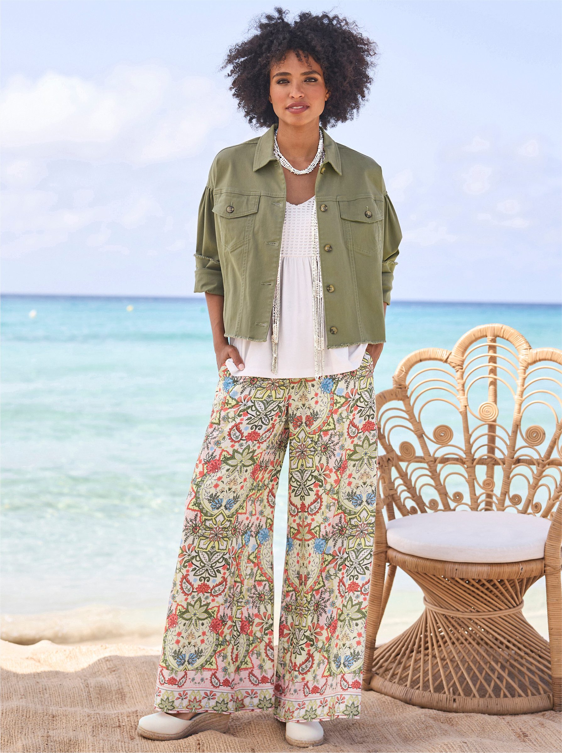 heine Blusenblazer Blazer Langarm