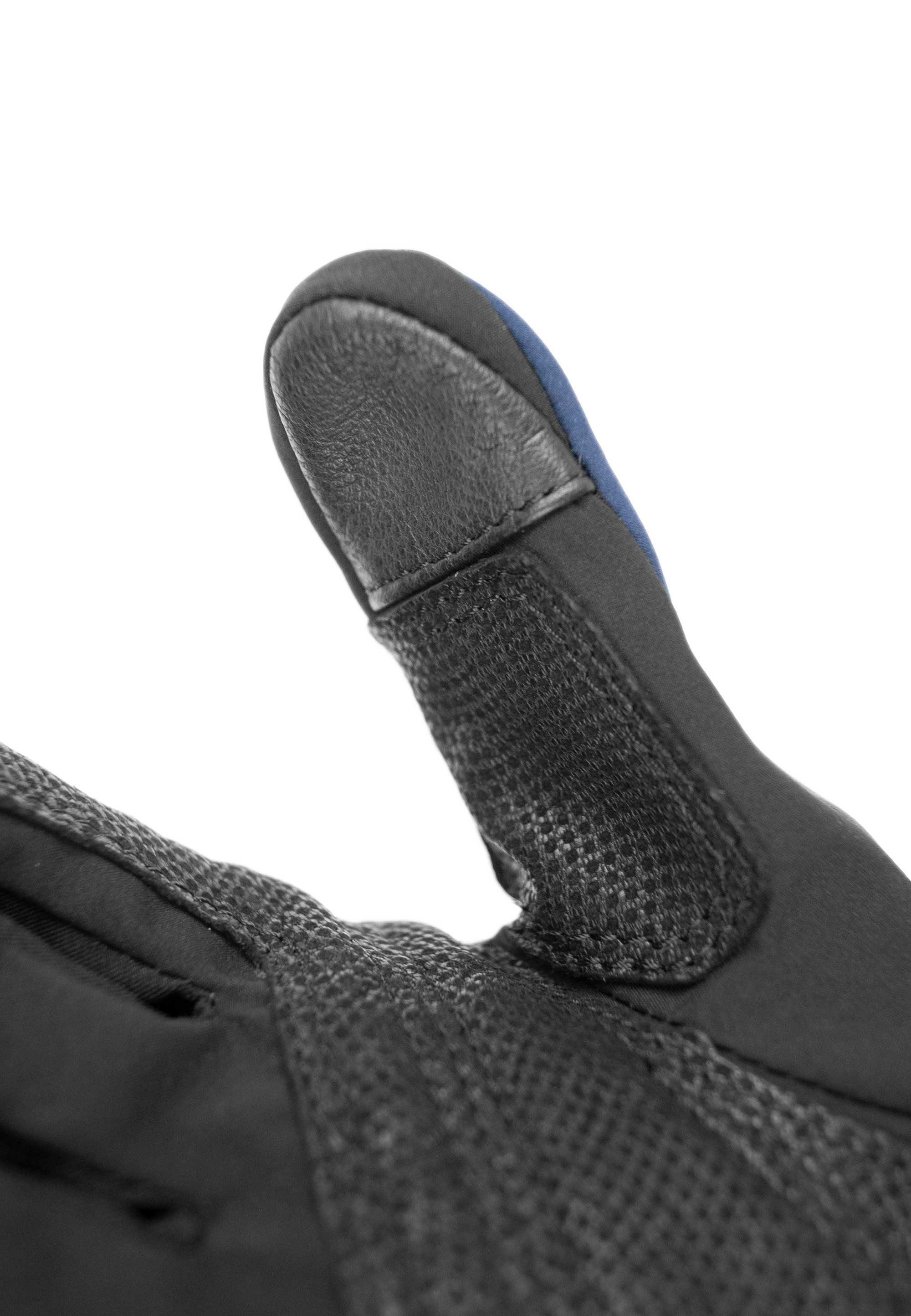 Skihandschuhe Trooper schwarz-blau Lady Reusch TOUCH-TEC™ aus Material winddichtem