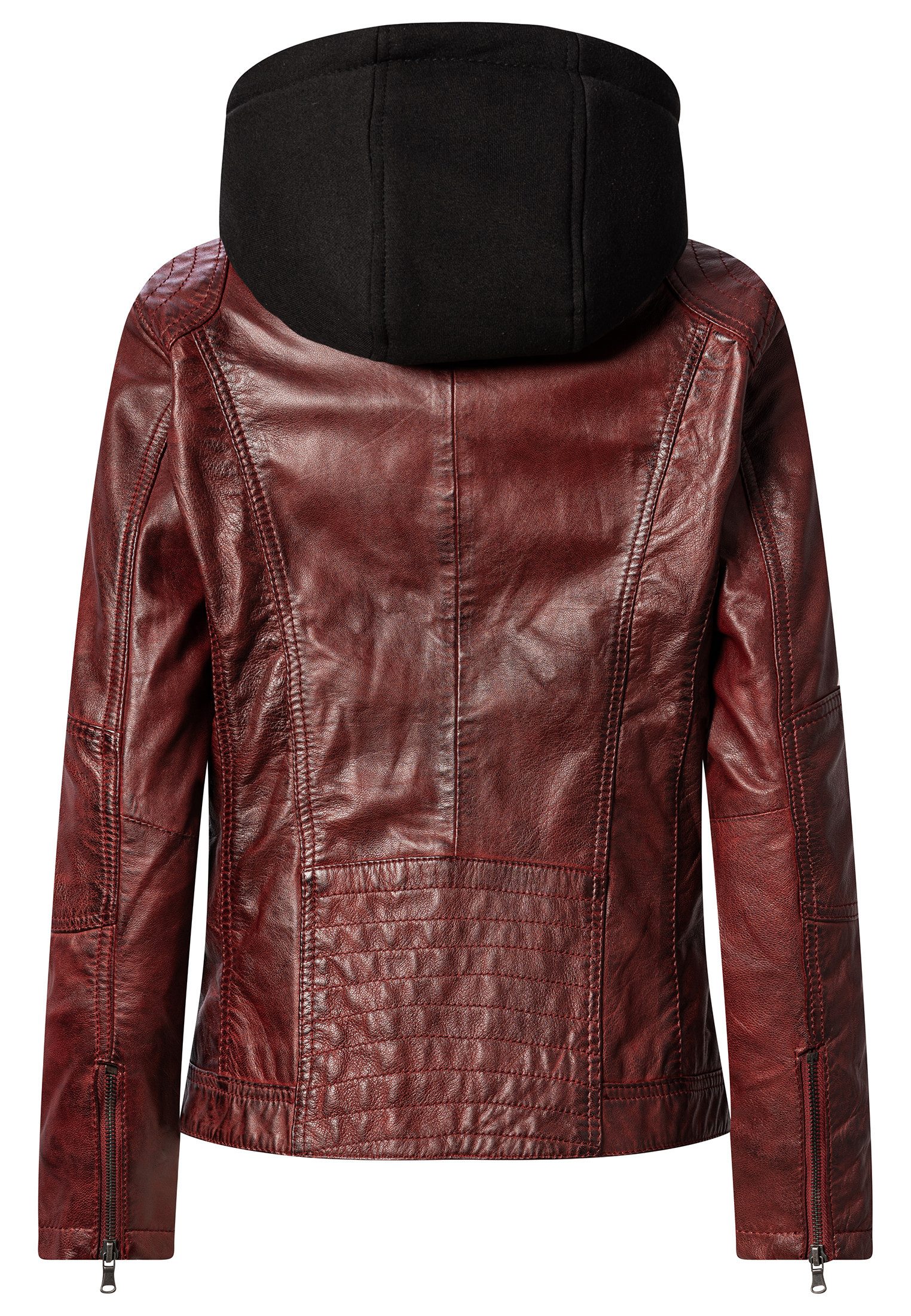 CBL Lederjacke MQ-44998 mit stehkragen günstig online kaufen