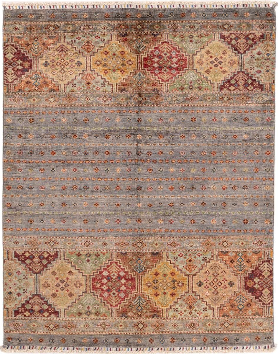 Shaal Handgeknüpfter Orientteppich mm Orientteppich, 5 rechteckig, Arijana Höhe: Trading, 160x200 Nain