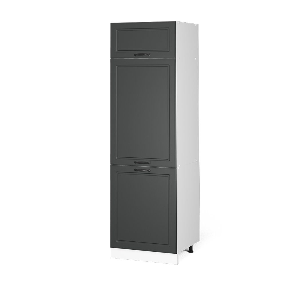 Vicco Kühlumbauschrank R-Line, Anthrazit Landhaus/Weiß, 60 günstig online kaufen