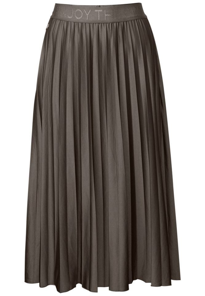STREET ONE Midirock - Plissée Midirock Damen günstig online kaufen