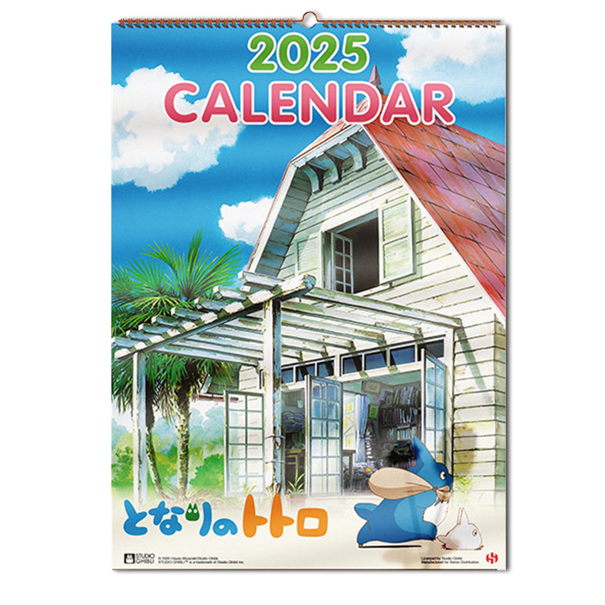 SEMIC Wandkalender Studio Ghibli Kalender 2025 Mein Nachbar Totoro