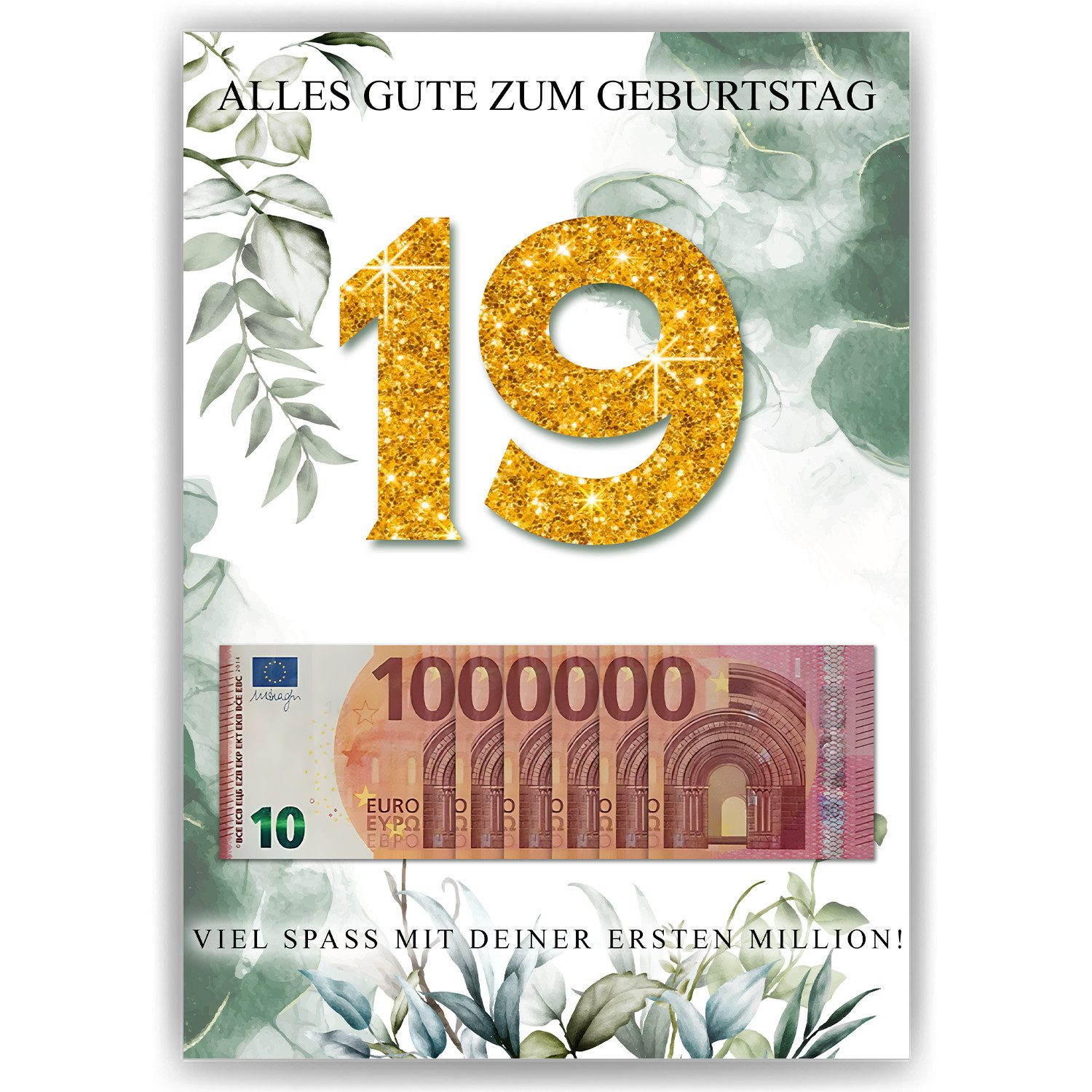 Tigerlino Poster Geldgeschenk Geburtstag Männer Frauen günstig online kaufen