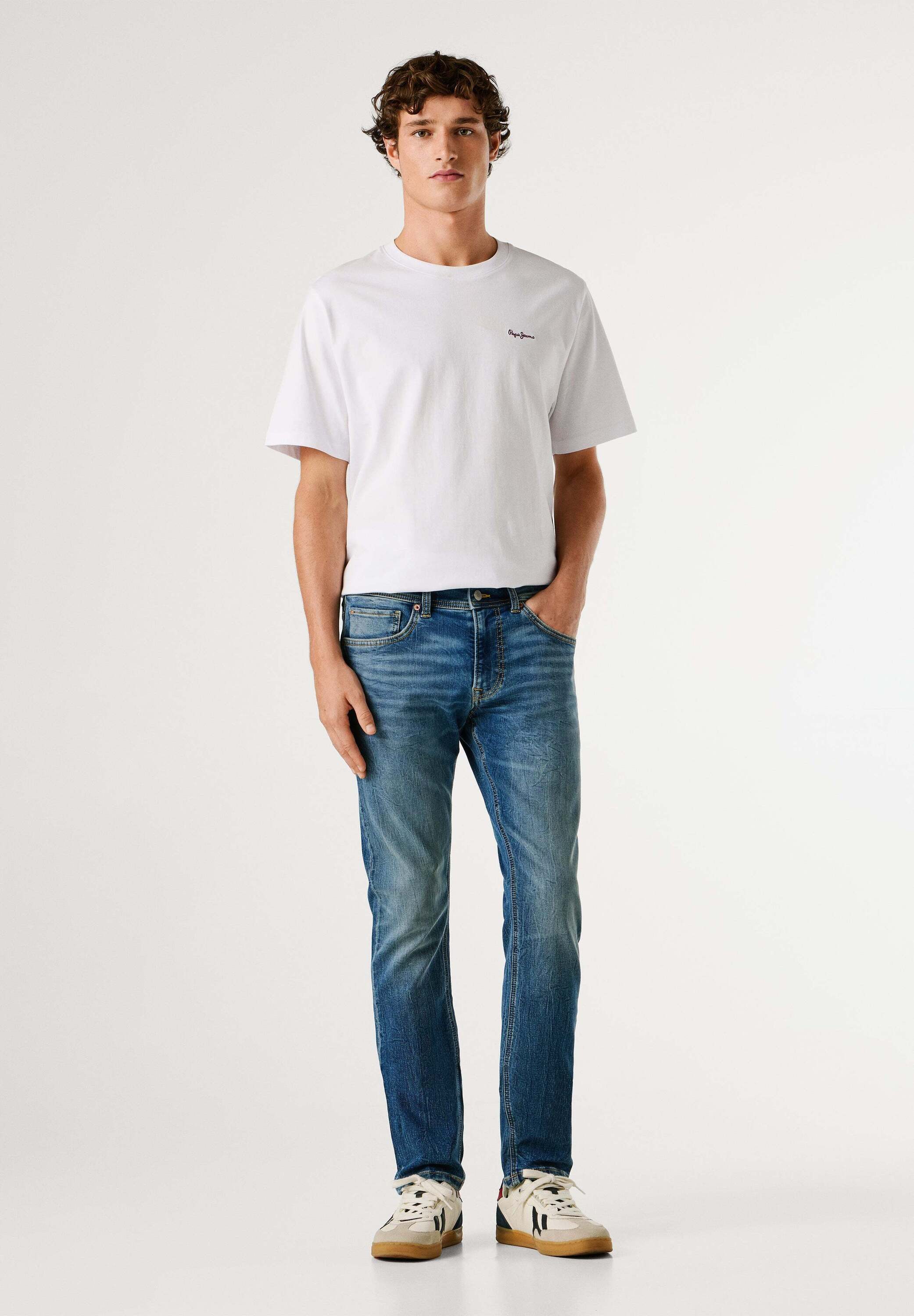 Pepe Jeans Slim-fit-Jeans slim fit jeans SLIM GYMDIGO JEANS TRACK