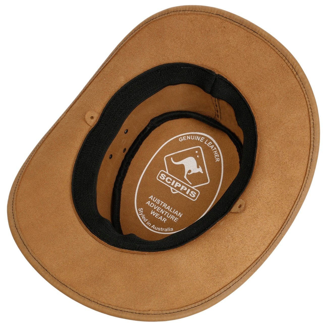 Scippis Cowboyhut (1-St) Westernhut mit Lederband