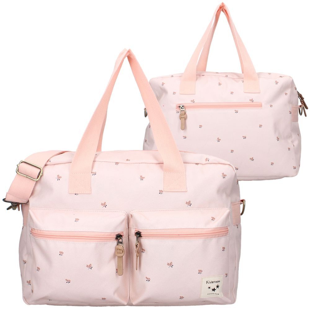 Vadobag Wickeltasche Große Rosa Baby Wickeltasche mit Wickelunterlage Kidzroom Care