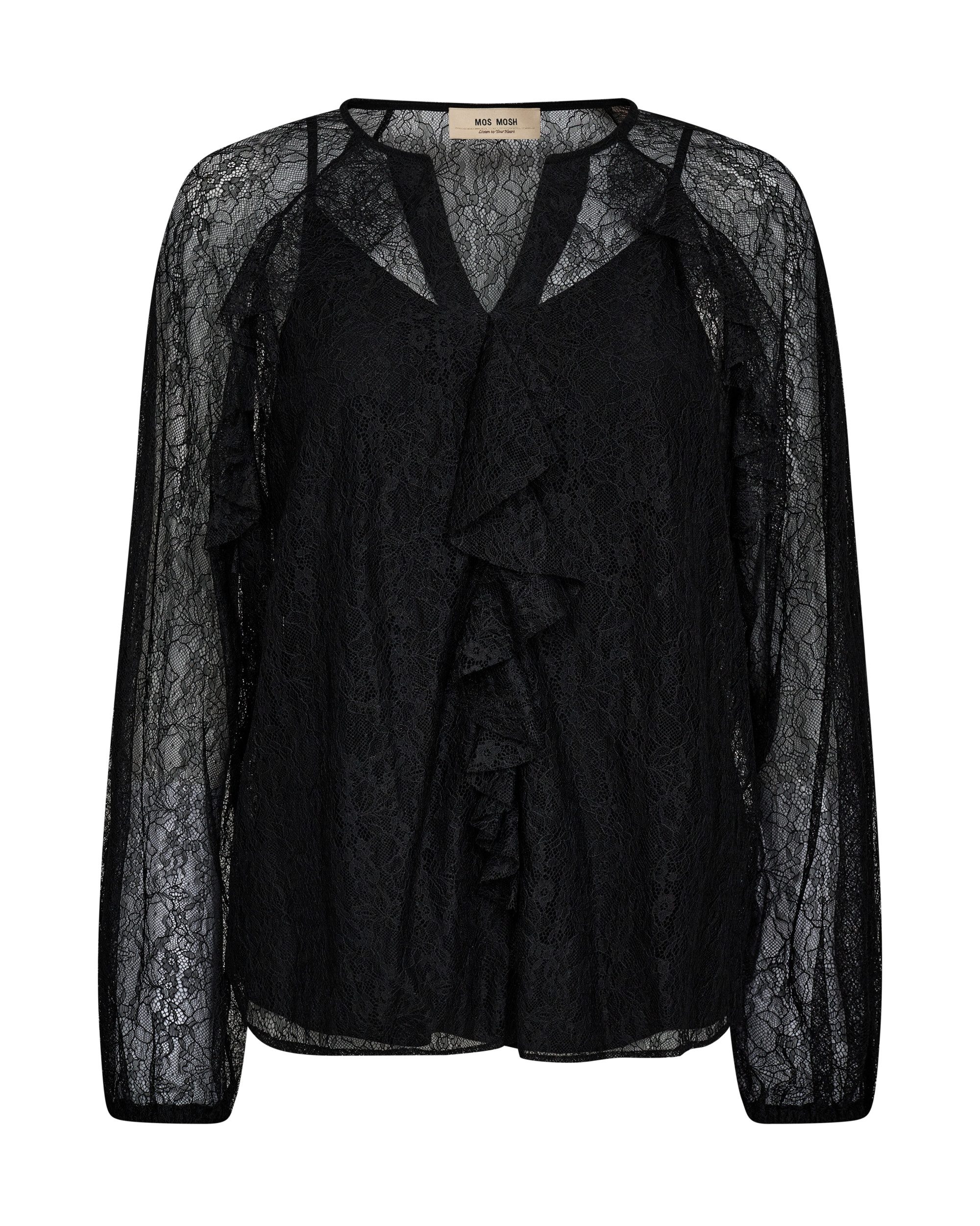Mos Mosh Hemdbluse MMEika Lace Blouse 801