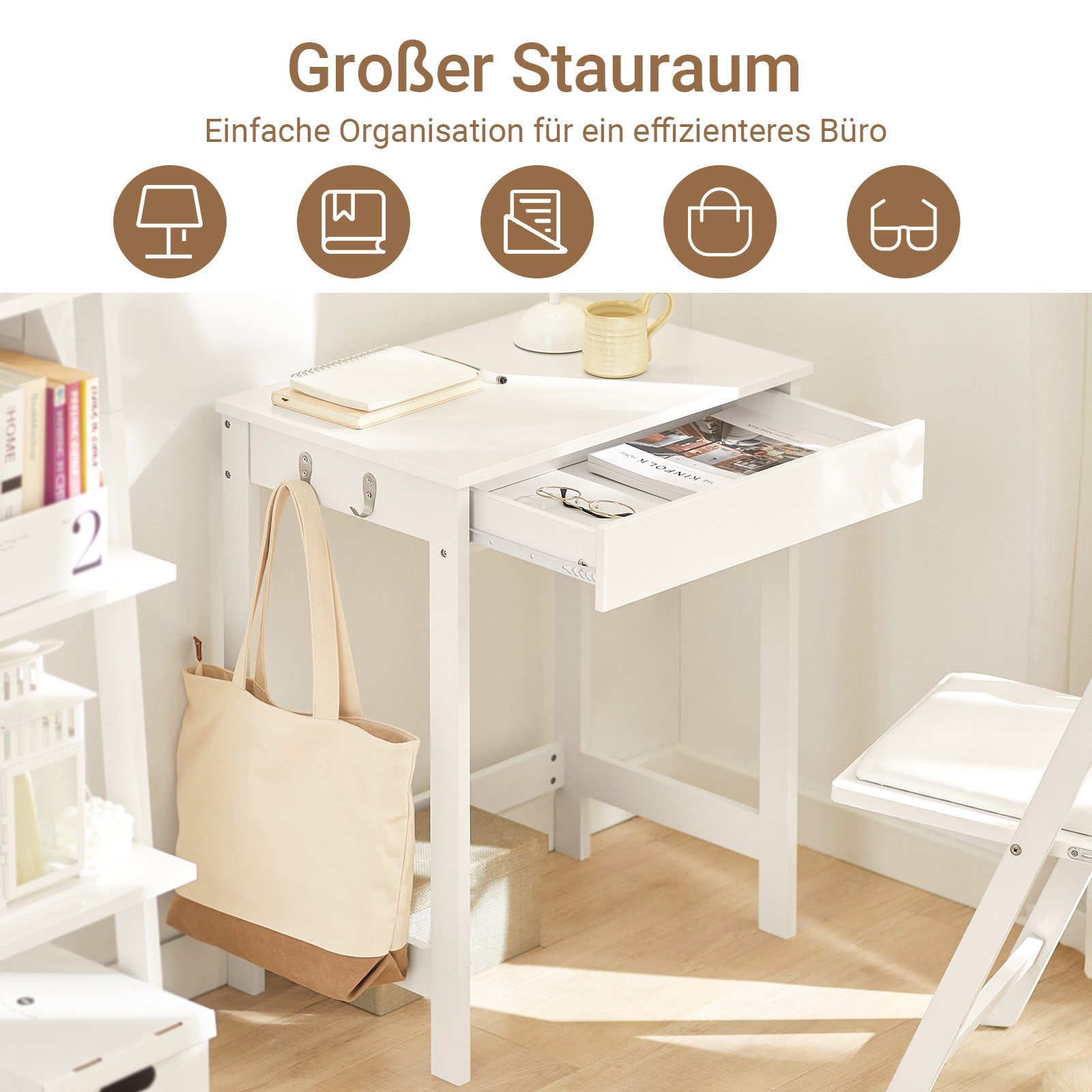 SoBuy Schreibtisch FWT43, Bürotisch, Tisch, Eckschreibtisch, günstig online kaufen