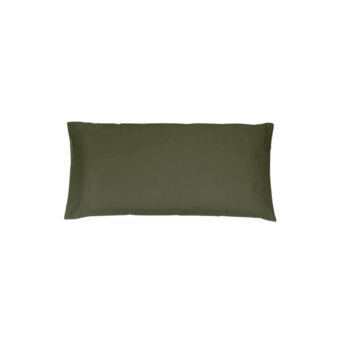 mary rose Kissenbezug Bio Kissenbezug Soft Perkal Grün 40 x 80 cm