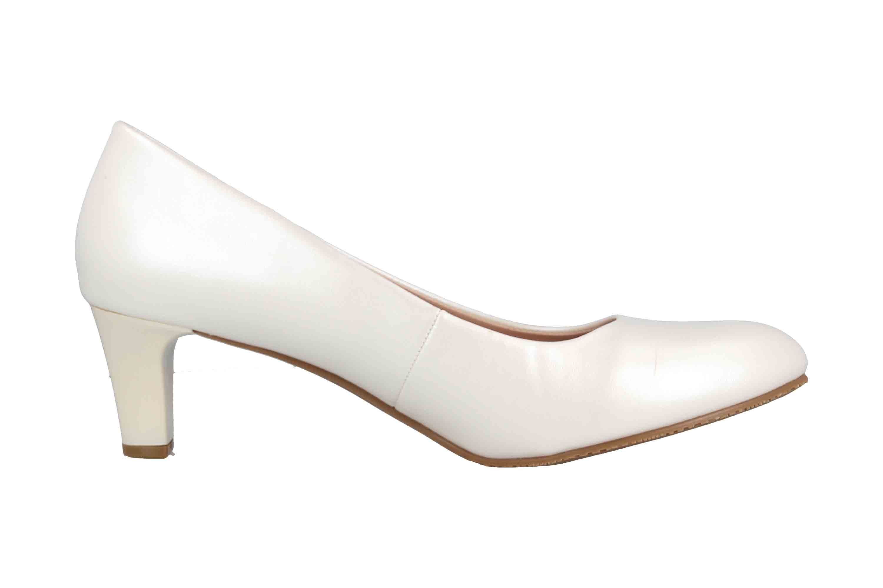 LadyPepp 2GY0211501 White Metallic PU Pumps