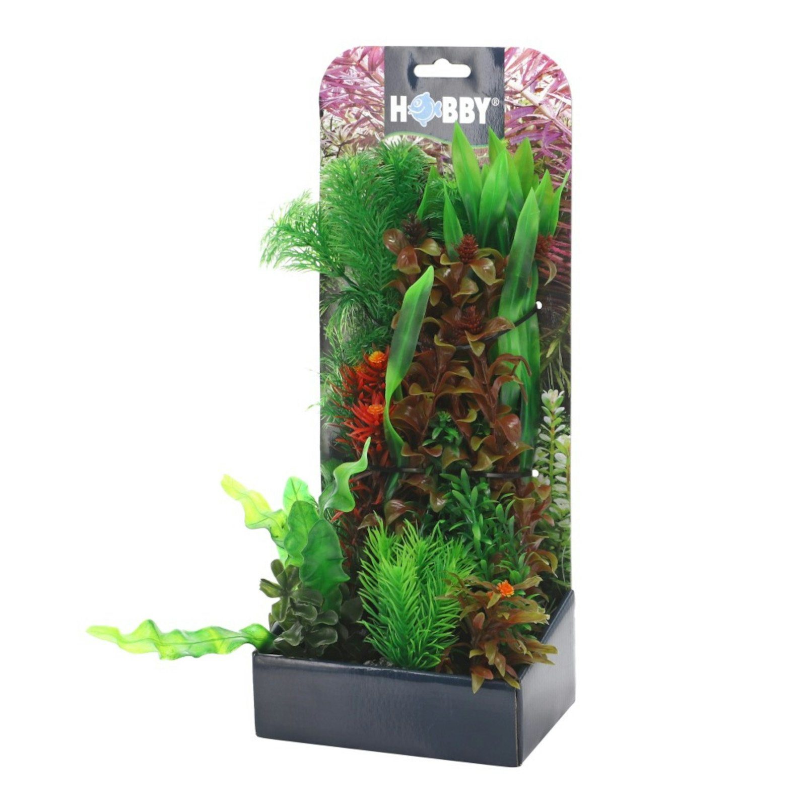 Aquariendeko Plantasy Set 6 Pflanzen-Set mit 9 künstlichen Aquarienpflanzen