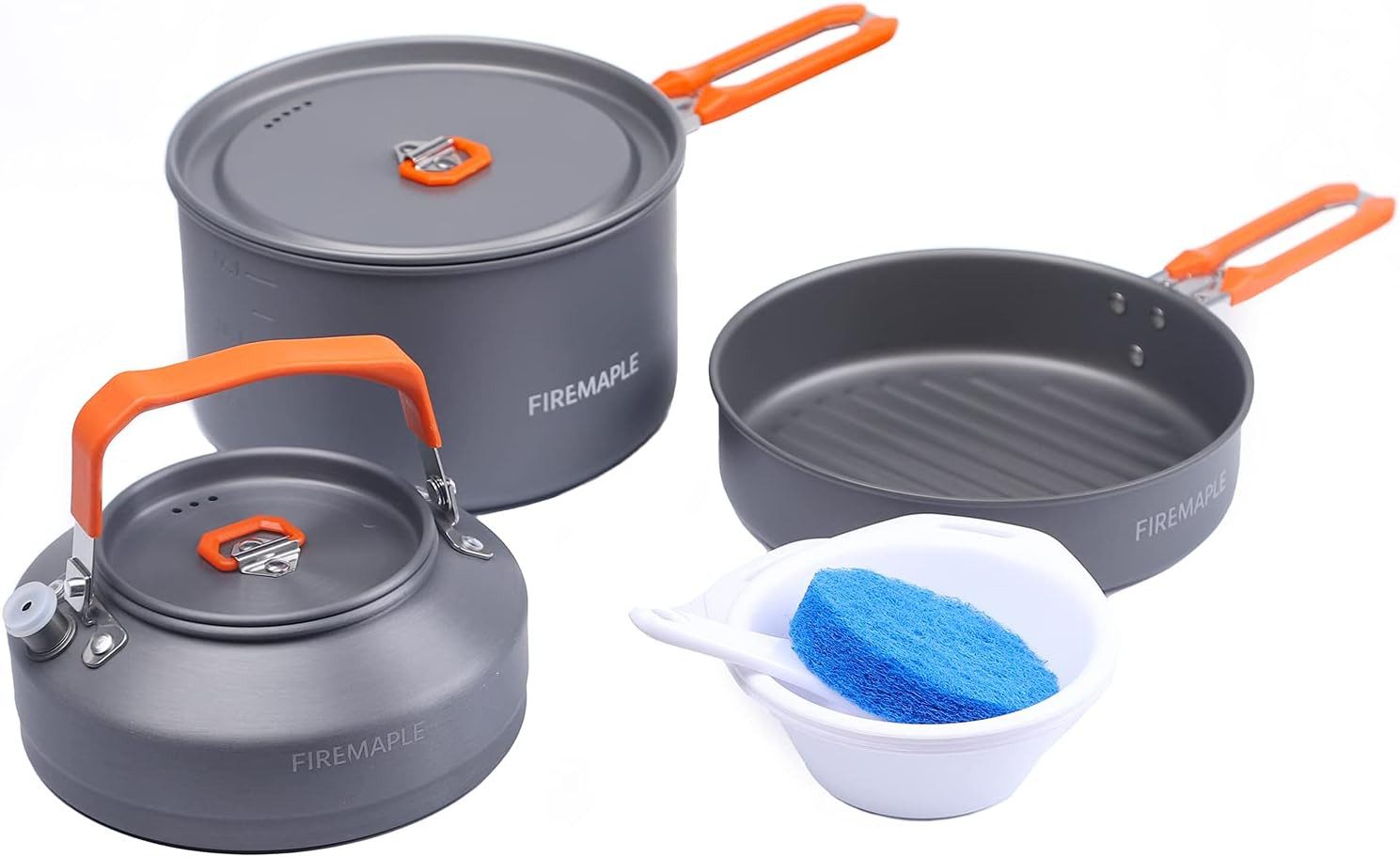 Topf-Set Outdoor Camping-Kochgeschirr-Set Trekking Wandern Picknick
