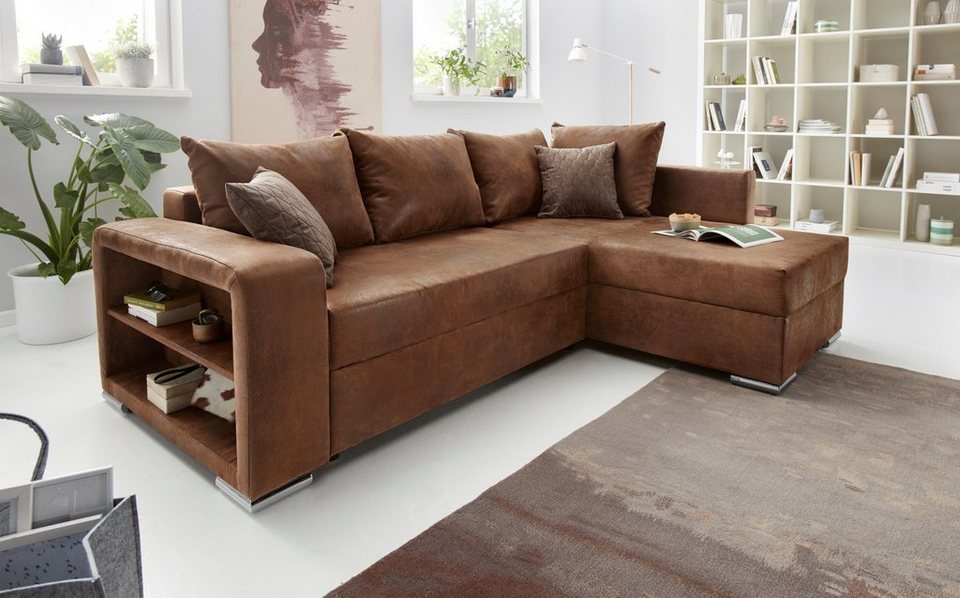 Bettkasten COLLECTION und inklusive John, AB Bettfunktion Ecksofa