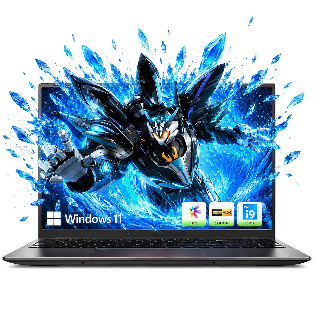 MENGHU Intel Core i9 Laptop 15,6″ FHD 16GB RAM 512GB SSD WiFi 6 Windows 11 Notebook (Intel® Core™ i9, 8 GB, 512 GB SSD, 8-core CPU)