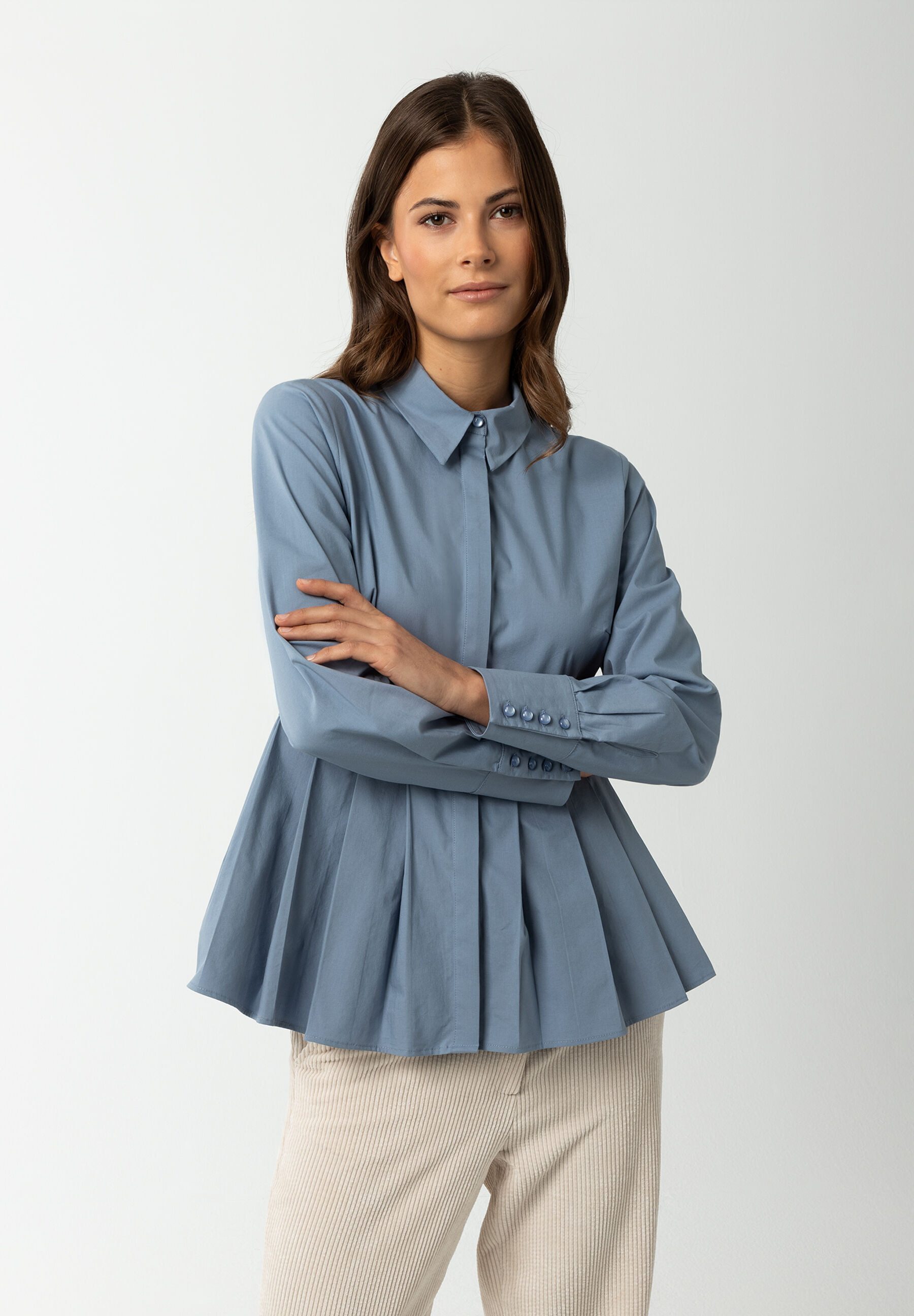 Langarmbluse Hemdbluse