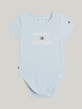 Tommy Hilfiger Kurzarmbody BABY TH LOGO BODY S/S Baby bis 2 Jahre