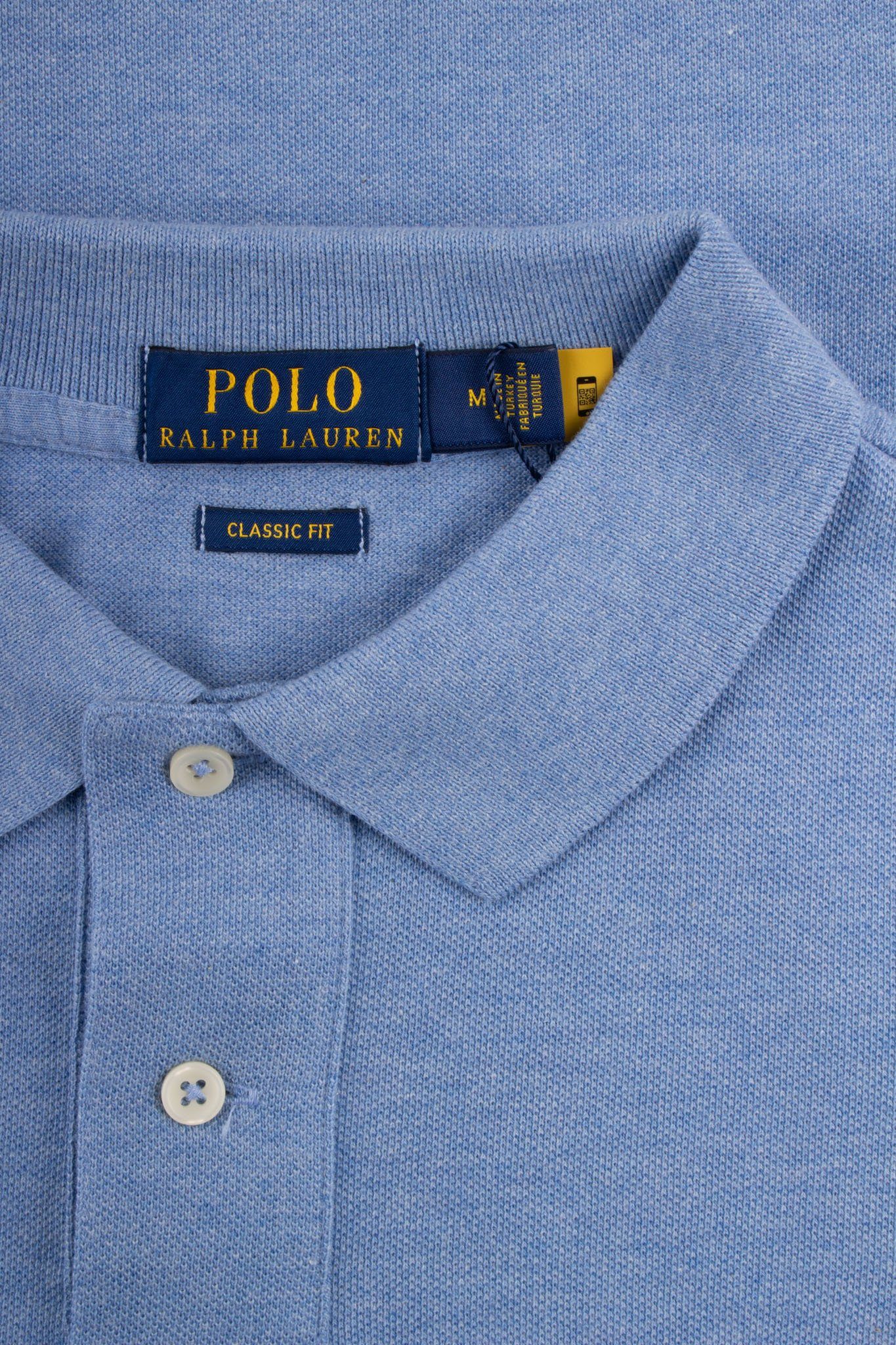 Ralph Hellblau Blue Herren Herren Poloshirt Poloshirt Fit Ralph Lauren Poloshirt Lauren – Classic -