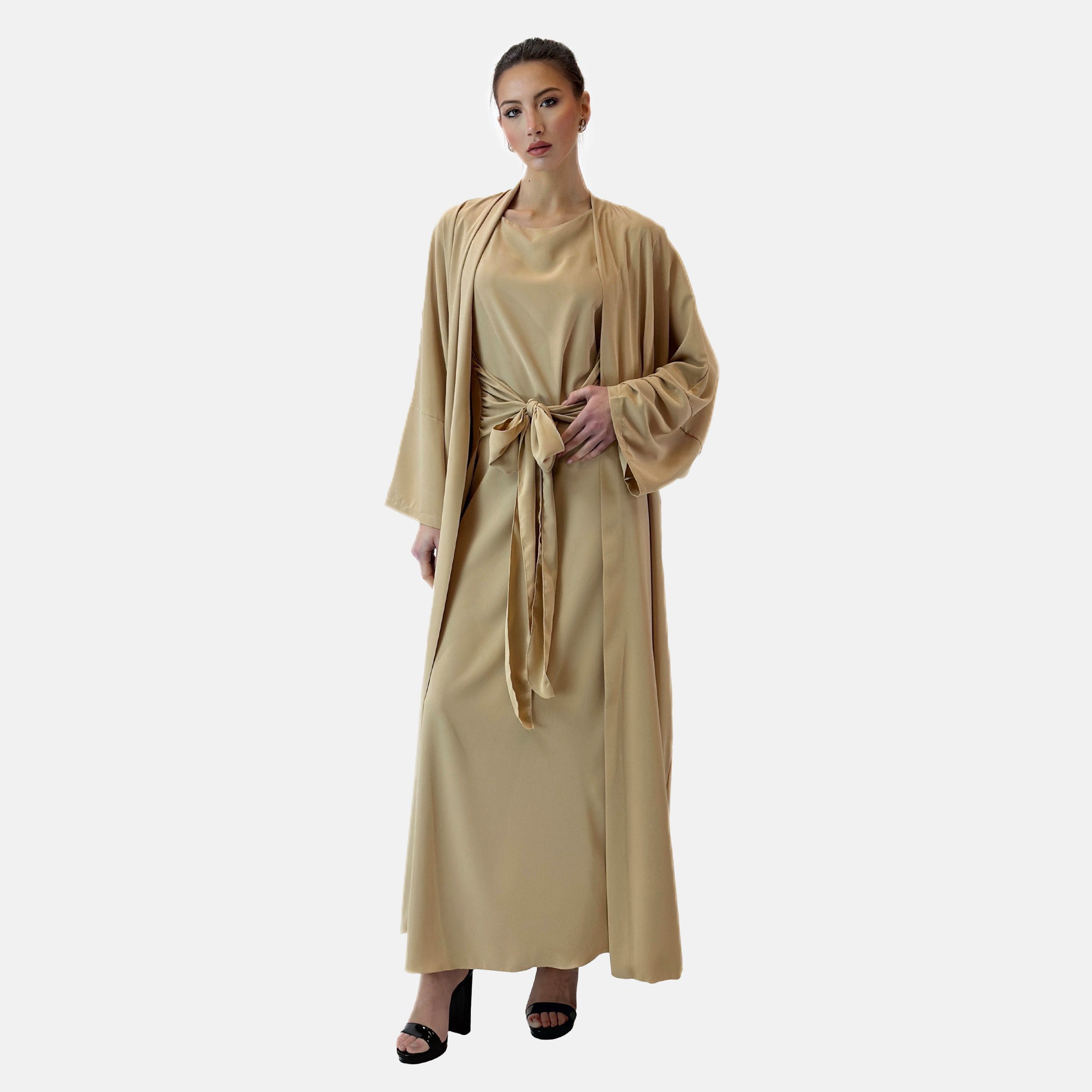 Elara Maxikleid Elara Damen Abaya Set günstig online kaufen