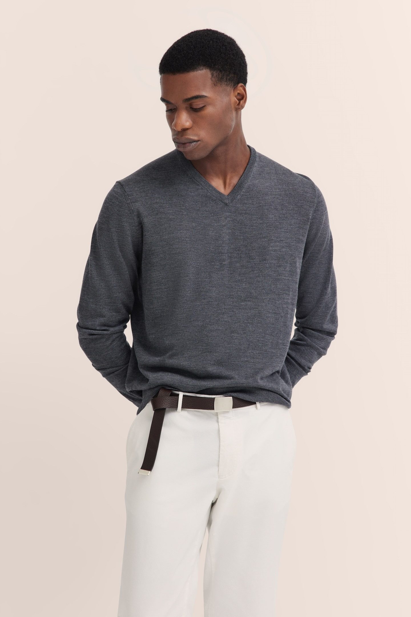 bugatti Strickpullover mit Logostickerei günstig online kaufen