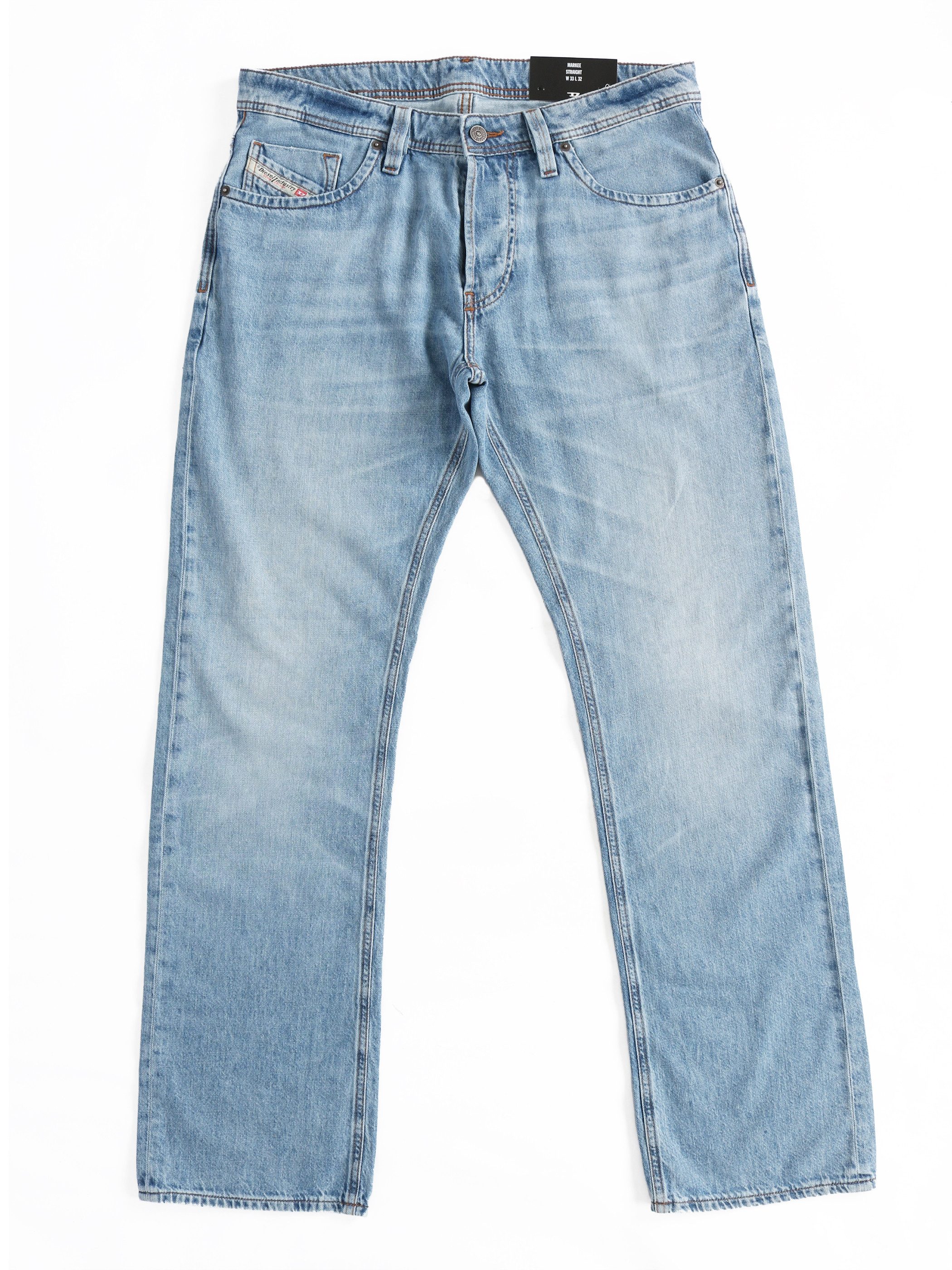 Straight-Jeans Leicht & Weich ohne Stretch - MARKEE R68DJ - Länge:32