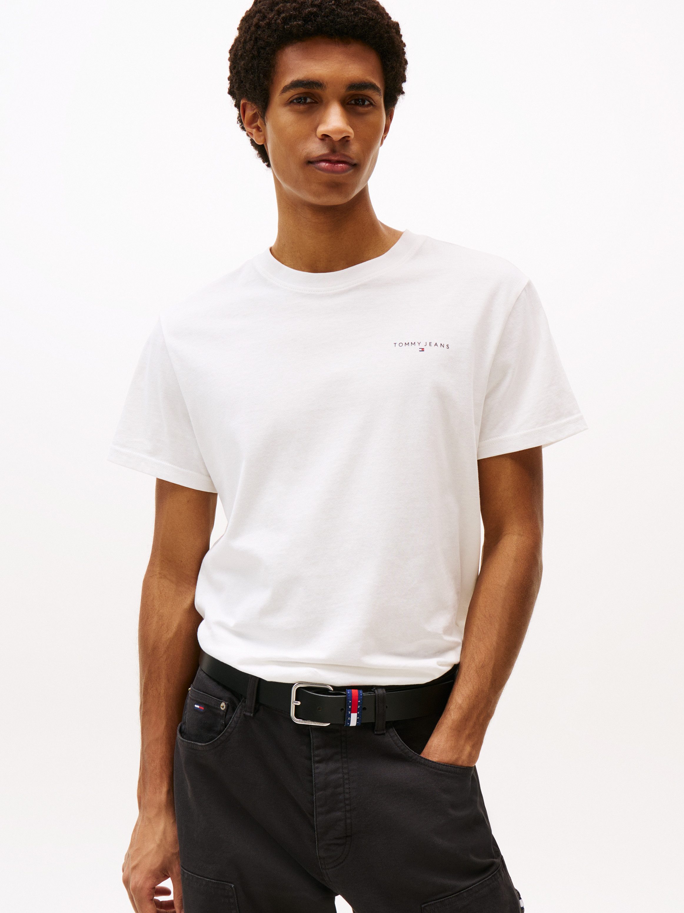 Tommy Jeans T-Shirt TJM SLIM LINEAR günstig online kaufen
