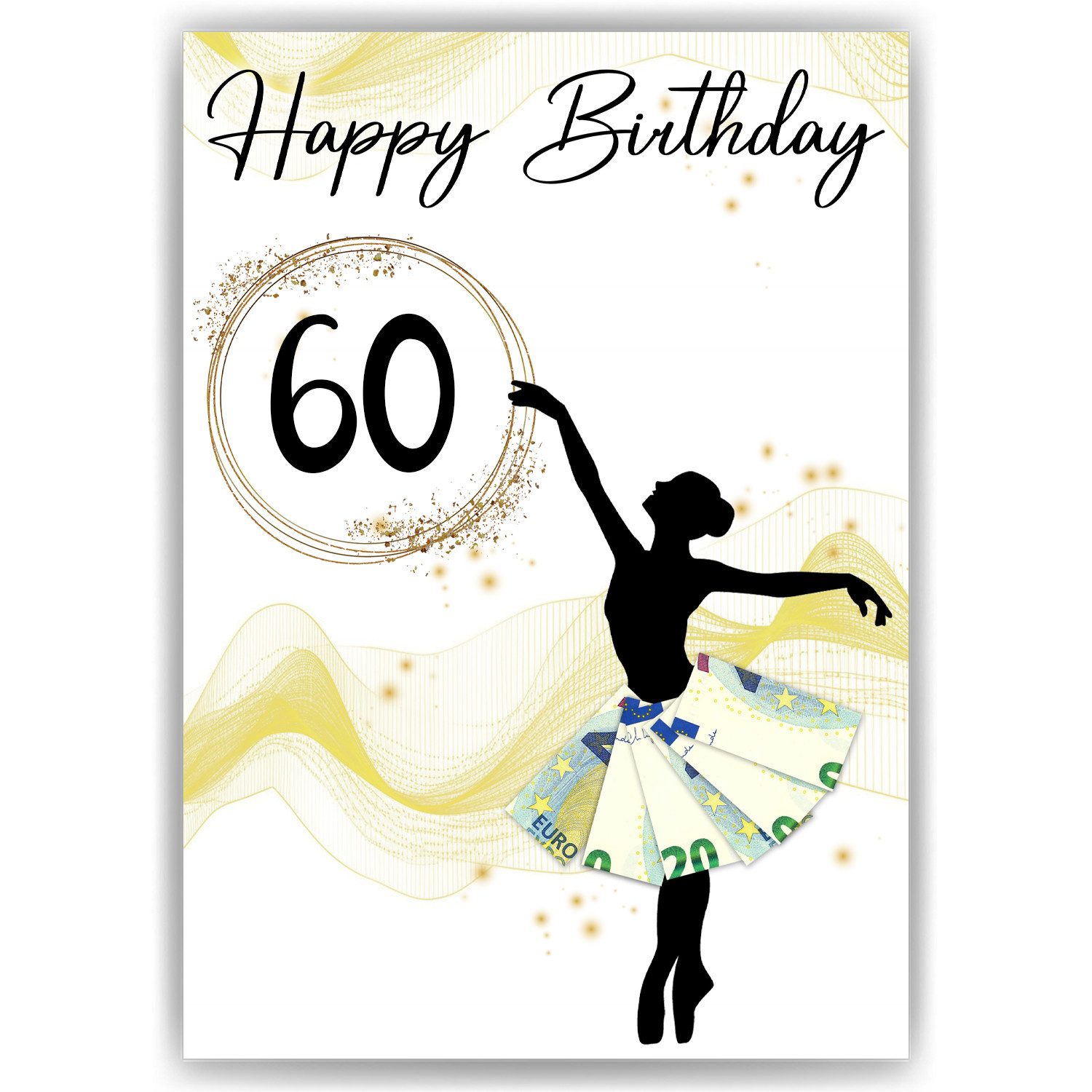 Tigerlino Poster Geburtstag Geldgeschenk Frauen Freundin günstig online kaufen