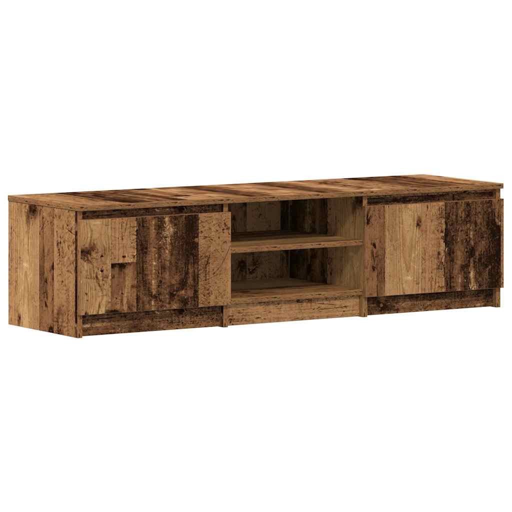 vidaXL TV-Schrank TV-Schrank Altholz-Optik 140 x 40 x 36 cm Holzwerkstoff (1-St)