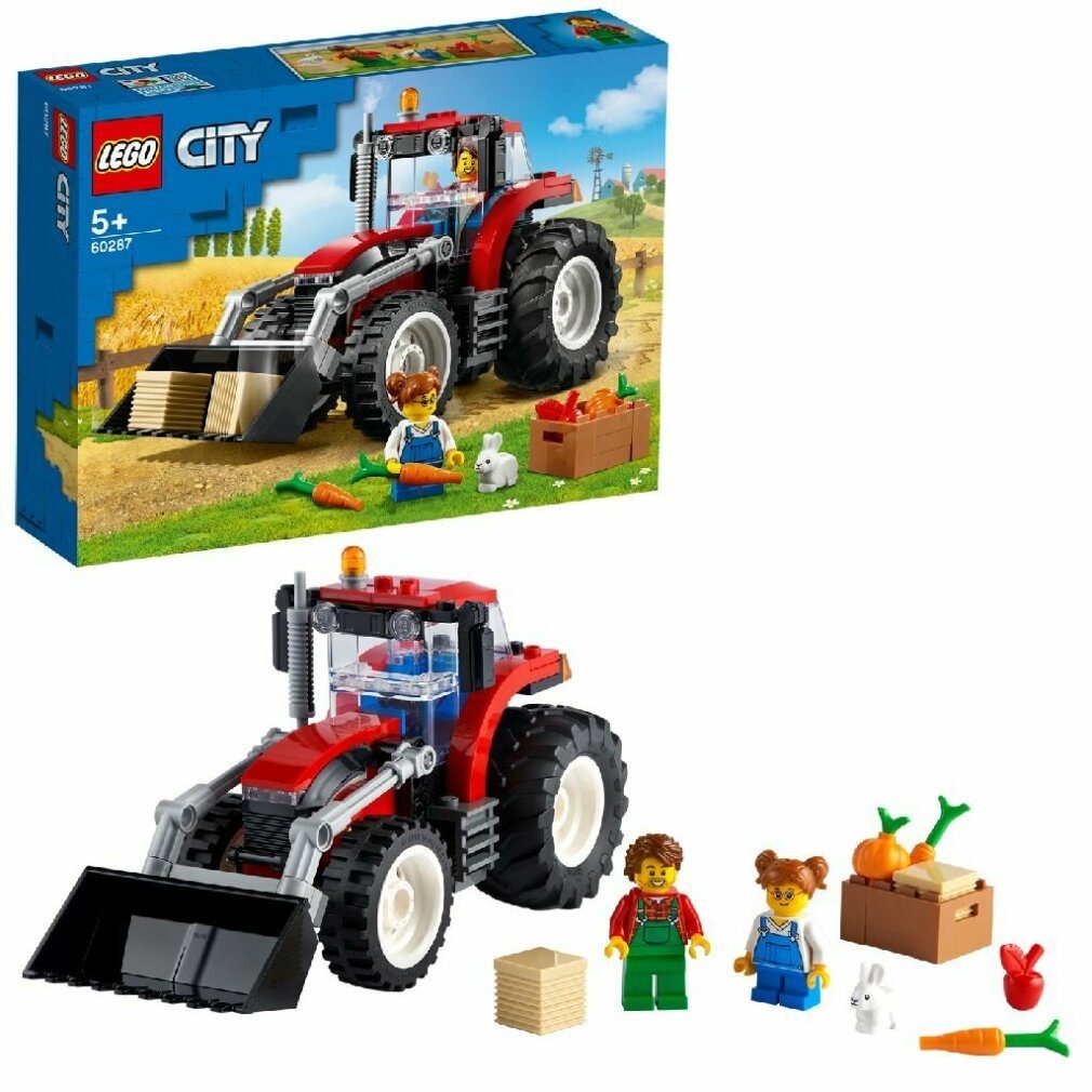 LEGO Spielwaren GmbH Spielbausteine »Lego 60287 City Traktor«, (Set) online  kaufen | OTTO