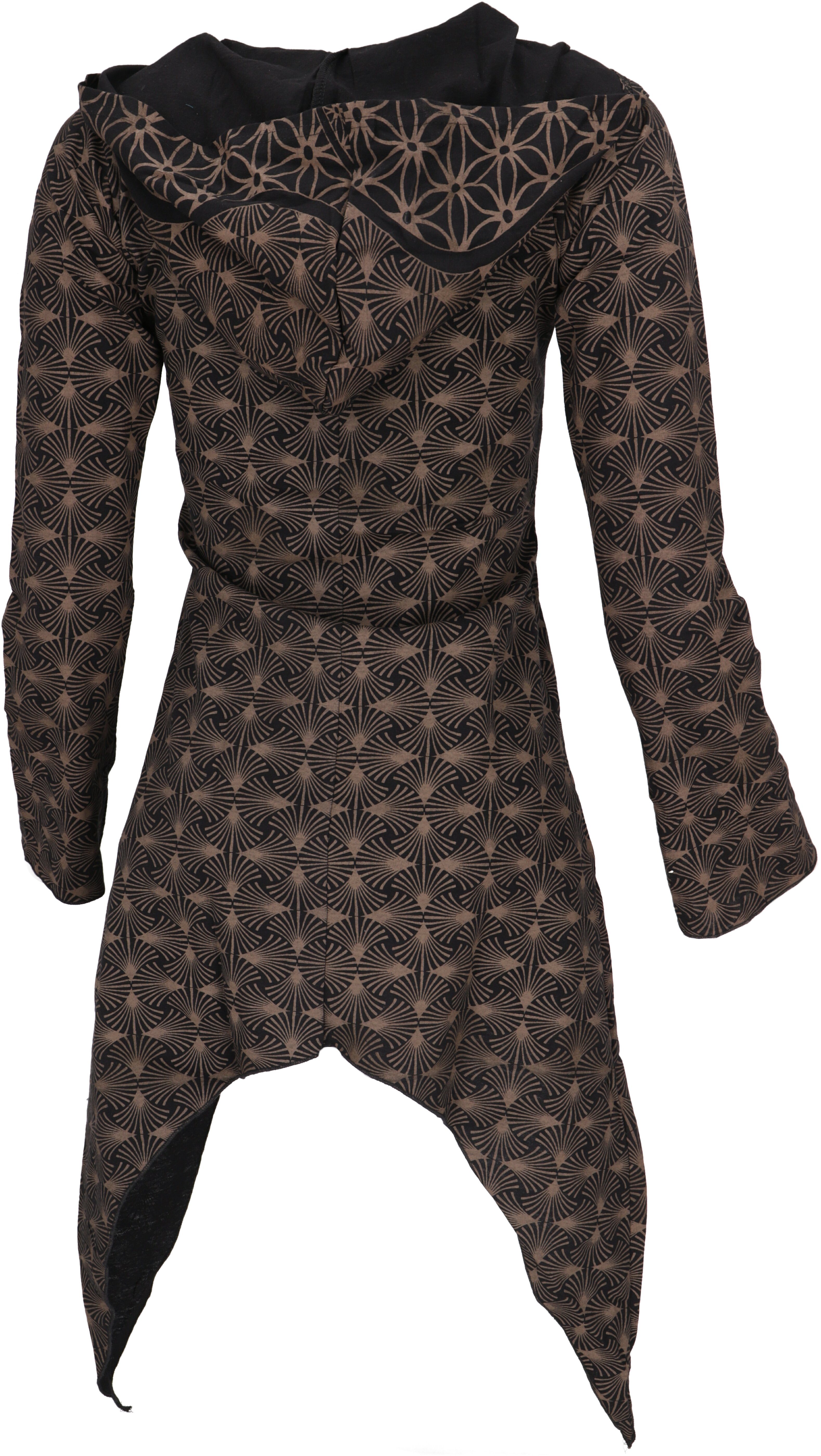 Guru-Shop Midikleid Ethno Pixi Minikleid, bedrucktes Goakleid.. alternative Bekleidung – Bild 4 von 5