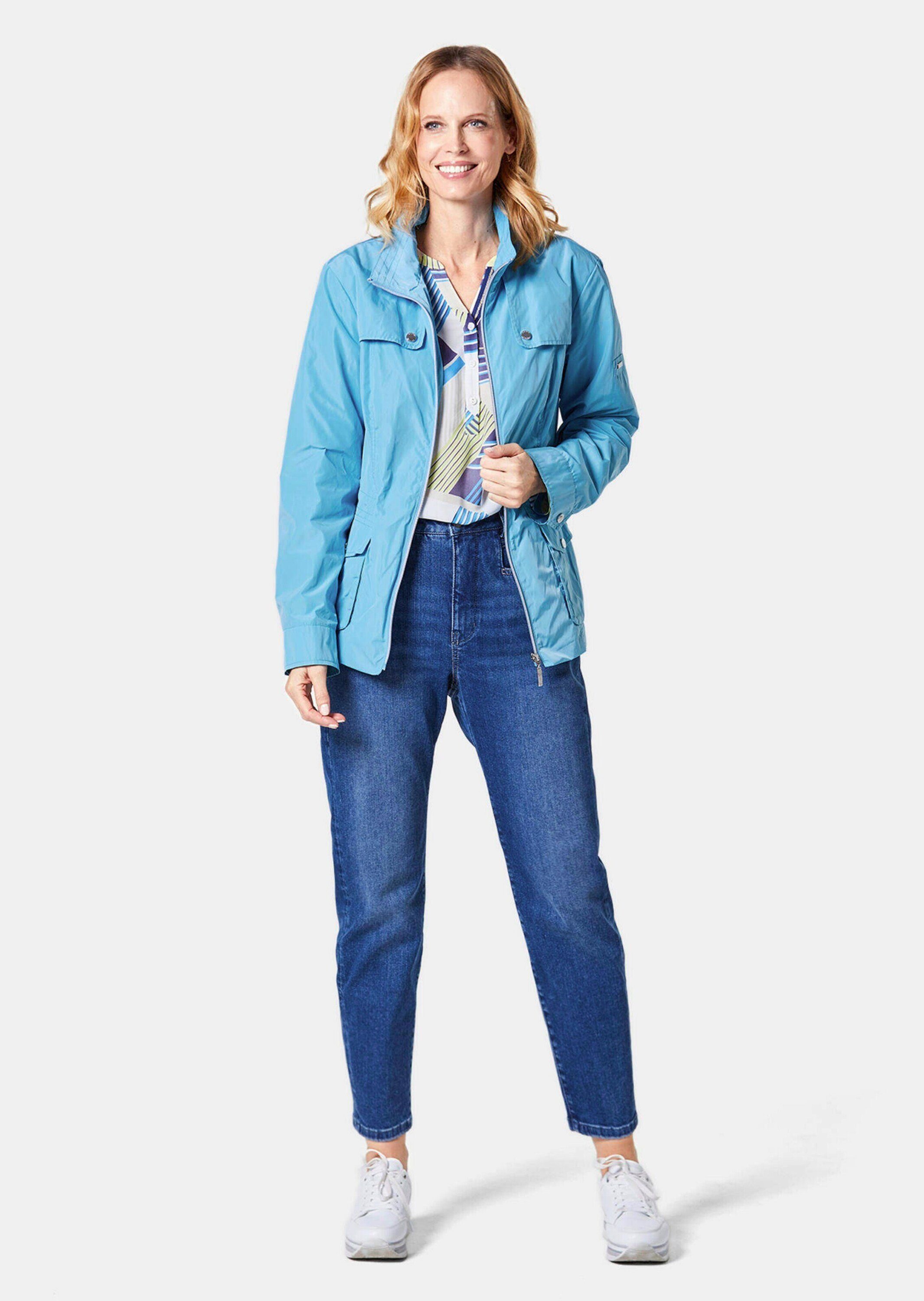 GOLDNER Outdoorjacke Kurzgröße: Outdoorjacke mit Tunnelzug günstig online kaufen
