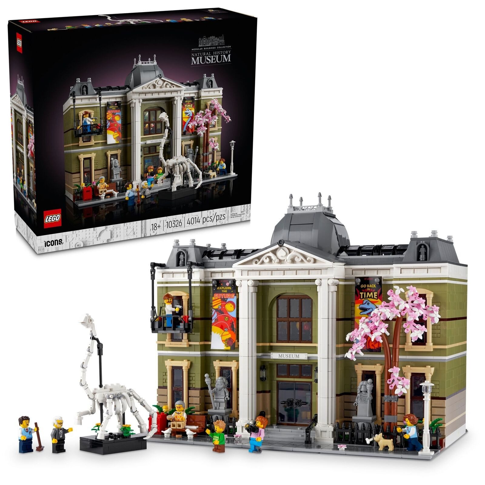 LEGO® icons - Naturhistorisches Museum (10326) Spielbausteine, (4014 St)