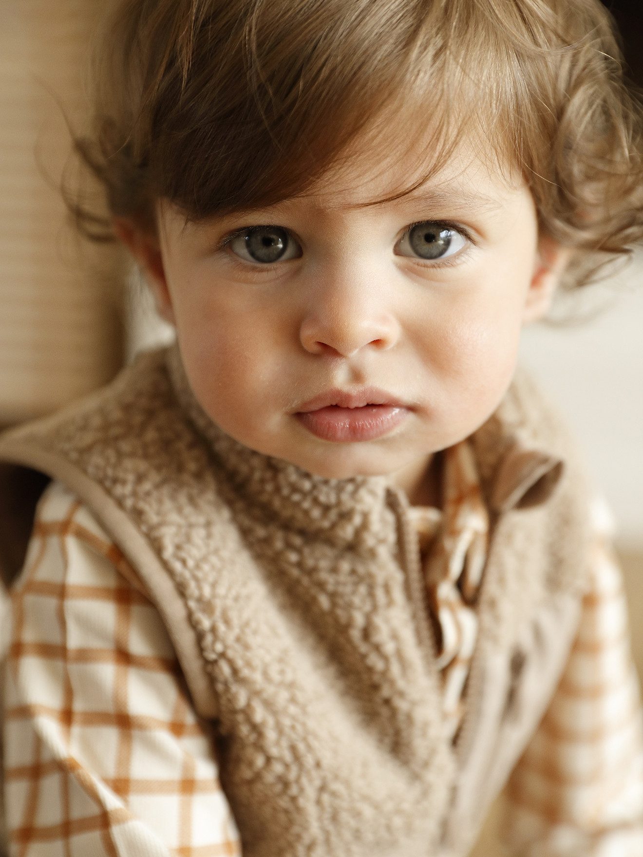 vertbaudet cardigan baby vest made of teddy fleece