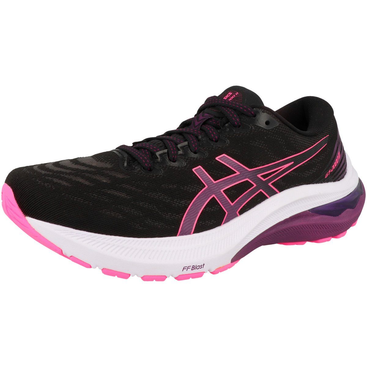 schwarz Damen Laufschuh Asics GT-2000 11