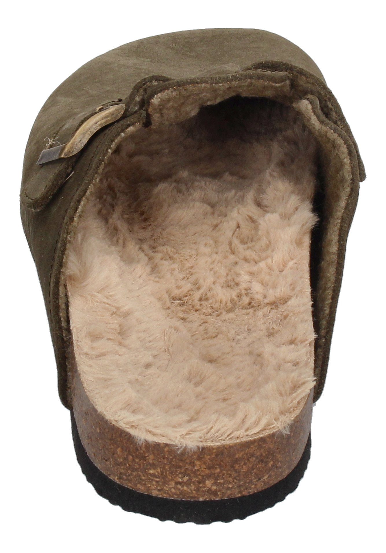 Natural World BIO SLIPPER NAPA WOOL Hausschuh Forest