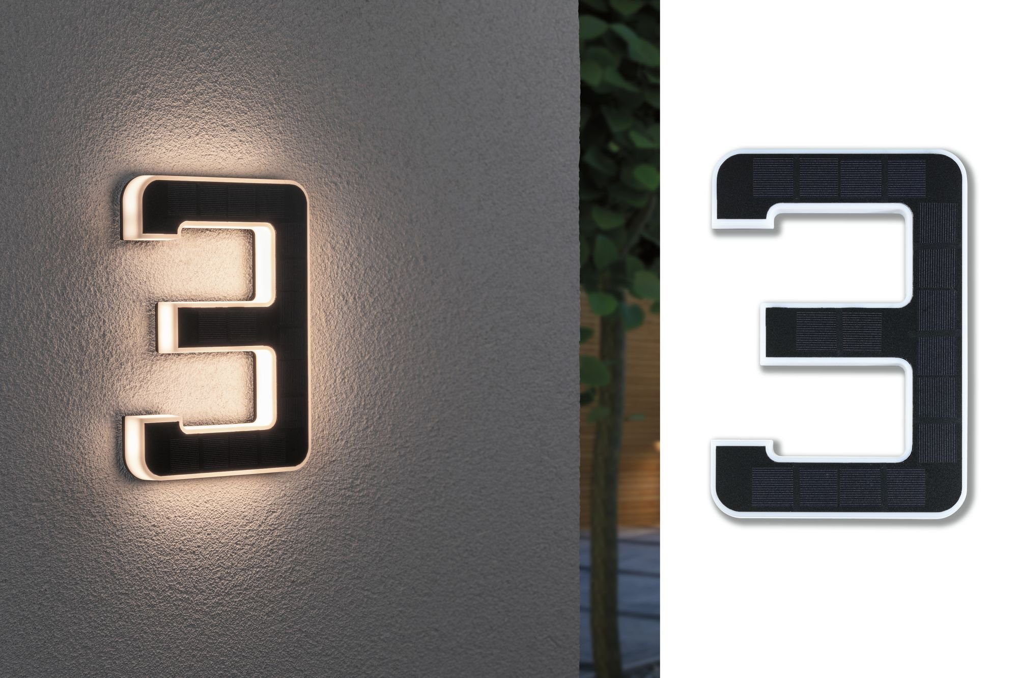 Paulmann LED-Solar-Hausnummer 8 günstig online kaufen
