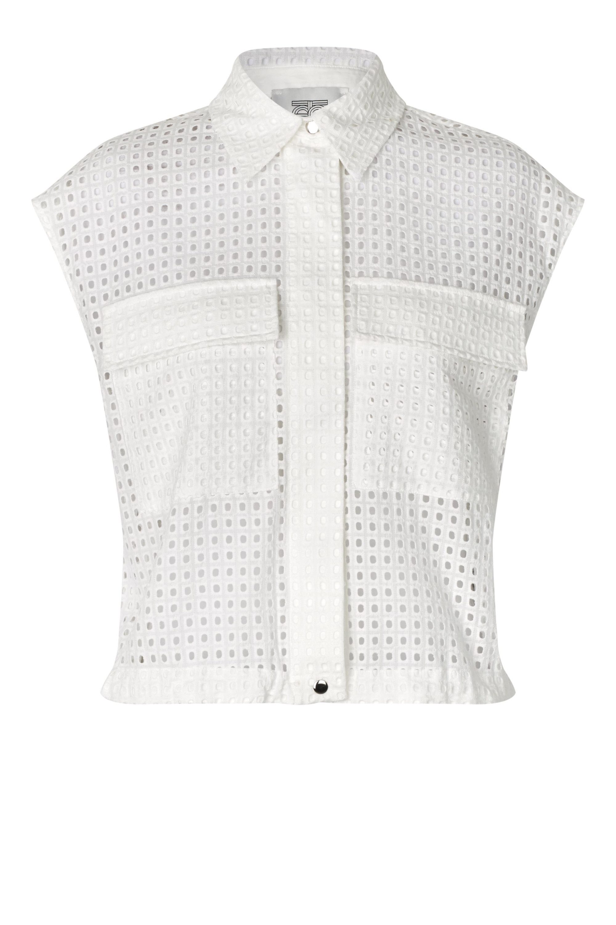Second Female Klassische Bluse Villa Waistcoat