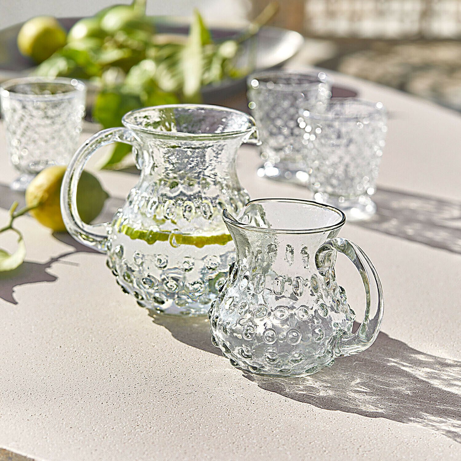 Mirabeau Wasserkaraffe Krug 2er Set Zaleema klar