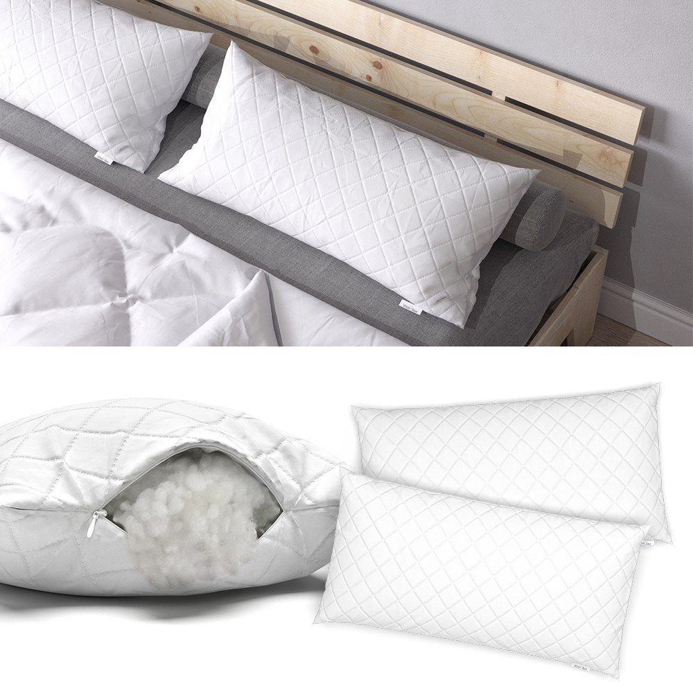 VitaliSpa® Kopfkissen, Weiß, 40 x 80 günstig online kaufen